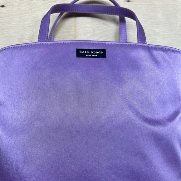 Vintage Kate Spade bag, lavender handbag 1990’s - Picture 3 of 10